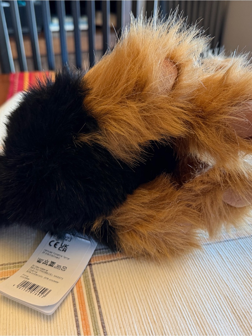 Steiff Herkules Plush Yorkshire Terrier in Black and Brown - - Picture 9 of 11
